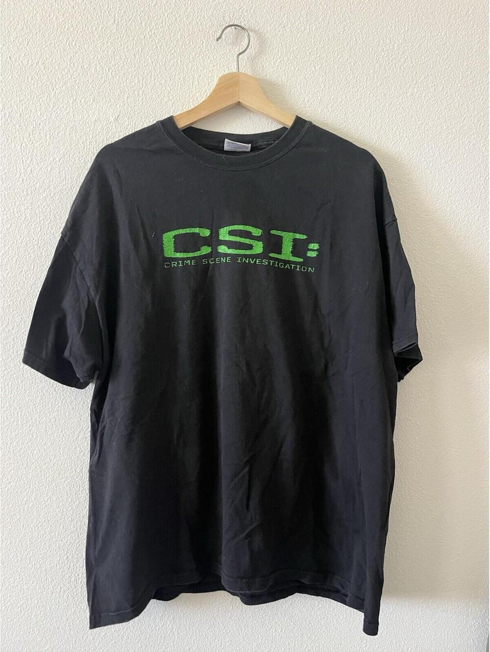 Vintage CSI Crime Scene Investigation Shirt XL